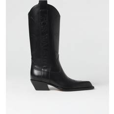 Off-White Læder Cowboy Støvler -