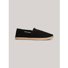 Tommy Hilfiger Side Logo Slip-On Espadrilles BLACK