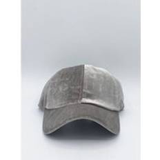 Velvet Accessories SVNX Velvet Baseball Cap in Grey One