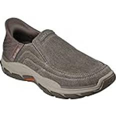 Skechers Low Shoes Skechers Men's Respected-Holmgren Slip-in Loafer, Taupe, Wide