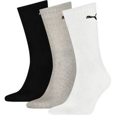 Puma Sous-vêtements Puma Homme Crew Chaussettes - Blanc/Gris/Noir