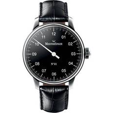 Watches MeisterSinger MeisterSinger N. 01 D Black