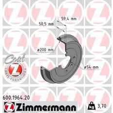 Zimmermann Bremsetromle 1 Stk