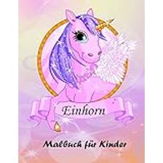 Einhorn-Malbuch für Kinder (Paperback)