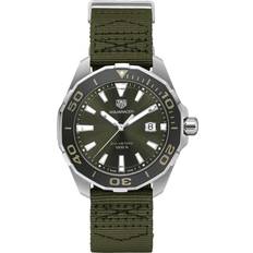 Tag Heuer Textile Wrist Watches Tag Heuer TAG Heuer Aquaracer Green