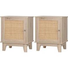 Homcom Bedside Table, Bedside Cabinet