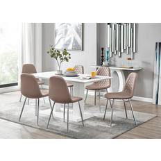 Yellow Dining Sets Furniturebox Imperia White High Gloss Dining Set