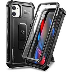 Case for iPhone 11 6.1 inch 360 Full Body Heavy Duty Rugged Shockproof Military Drop Tested Protective Cover Built in Screen Protector and Kickstand