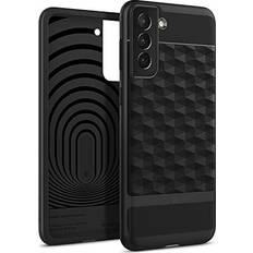 Caseology Parallax Compatible with Samsung Galaxy S21 Plus Matte Black