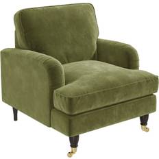 Olive Green Velvet