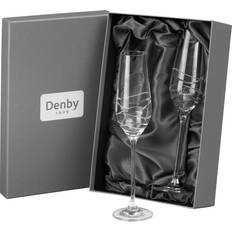 Denby Champagne Glasses Denby Aurora Leadless Crystal Champagne Glass 2pcs