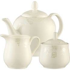 Belleek Living Belleek Evermore Sugar & Cream Teapot