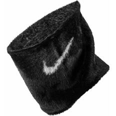 Nike Black Scarfs Nike Plush Knit Infinity Scarf Black/White