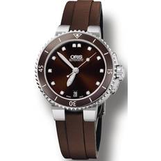 Oris Oris Aquis Date Textile Brown