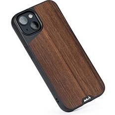 Mous Case for iPhone 13 Mini Walnut Limitless 4.0 Protective iPhone 13 Mini Case MagSafe Compatible Shockproof Phone Cover