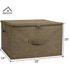 Lucky Monet Foldable Cube Bin Clothes Organizer Storage Box