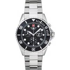 Swiss Alpine Military Watches Swiss Alpine Military Master Diver Chrono Chronograph Black
