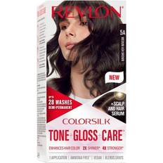 Hair Products Revlon ColorSilk Tone + Gloss + Care Demi-Permanent Hair Color 5A Medium Ash