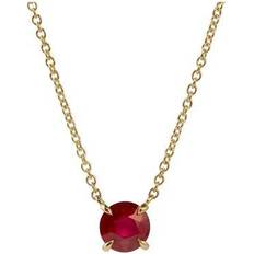 Faberge Colours of Love 18ct Yellow Gold Ruby Chevron Pendant