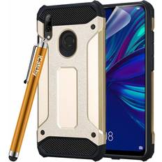 iCatchy Gold For Huawei P Smart 2019 Armour Defender Case Cover