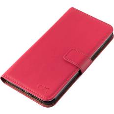Apple iPhone 7 Plus/8 Plus Wallet Cases iCatchy Red For iPhone 8 Plus Premium Leather Wallet Case