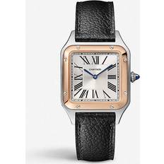 Cartier Watches Cartier Rose Gold CRW2SA0019 Santos-Dumont Large Model 18ct Rose-gold, and Leather High-autonomy