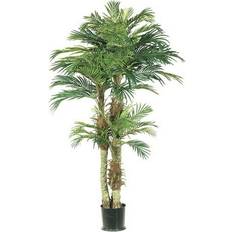 Allstate Set of 2 Silk Potted Phoenix Palm Trees