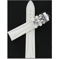 Hamilton Watch Straps Hamilton Watchband 20mm White Beige Leather Part #H600194104