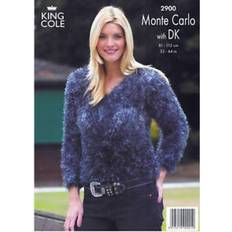 Yarn & Needlework Supplies King Cole Pattern 2900 Women 32 inch 44 inch Waistcoats, Sweaters