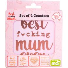 LatestBuy Mum Set Coaster 4pcs