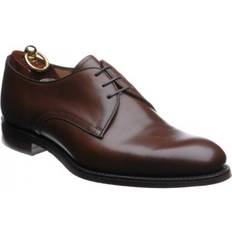 Loake Derby Loake Gable rubber-soled Derby shoes in Dark Brown Calf