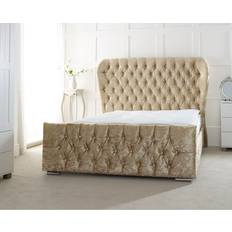 Continental Beds Mercer41 Miracle Upholstered Sleigh Bed Continental Bed