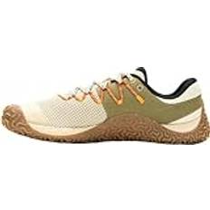 Merrell Men's Trail Glove Sneaker, Oyster/Coyote