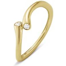 Georg Jensen Magic 18ct Yellow Gold Diamond Ring