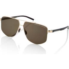 Porsche Purism Sonnenbrille, Gold