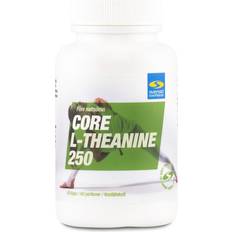 Theanine Svenskt Kosttillskott Core L-theanine 250 Capsules 60 st