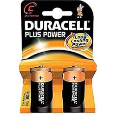 Duracell Plus Alkaline C 2X Blister Pack