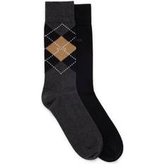 BOSS Pack Argyle Sock Black 6-8