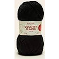 Knitting Yarn SIRDAR Country Classic Worsted, Black 664 100 g