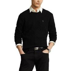 Polo Ralph Lauren Men's Wool Cashmere Crew Knit Black