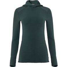 Aclima Donna Abbigliamento Aclima Felpa con cappuccio StreamWool - Verde