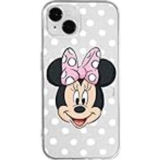 ERT GROUP Handyhülle für Apple iPhone 14 Plus Original und offiziell Disney Muster Minnie 057 optimal an die Form des Handy angepasst, teilweise transparent