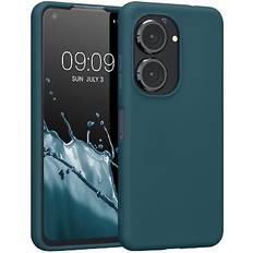 Kwmobile Hülle für asus zenfone 10 zenfone 9 handyhülle handy case cover smartphone Blau 6,80 cm