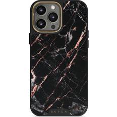 Burga Rose Gold Marble iPhone 13 Pro Case, Elite MagSafe Gold