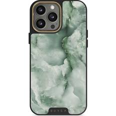 Burga Pistachio Cheesecake Green iPhone 14 Pro Max Case, Elite MagSafe Gold