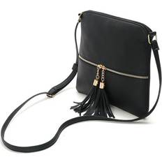 Bags Yuanbang Small Crossbody Phone Bag for Women PU Leather Cross Body Cell Phone Purse Wallet Card Holder Mini Shoulder Bags Ladies Handbags with Long Strap Black