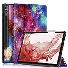 Qinouk QINOUK Fodral Galaxy Tab S9 Ultra, [Ståfunktion] Smart Cover Galaxy