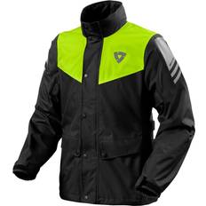 Nitric 4 H2O Rain Jacket - Black/Neon Yellow