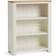 Oak Furnitureland Shelves Oak Furnitureland Natural & Painted Small Book Shelf