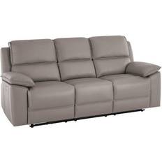 Oak Furnitureland Light Grey Sofa 3 Seater
